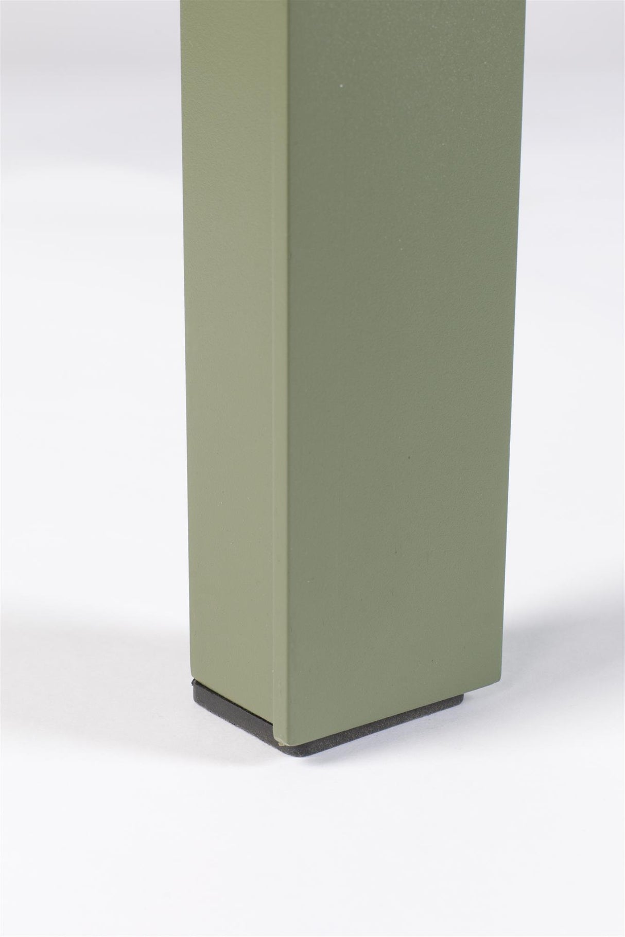 Gartentisch grün Metall, Metall-Gartentisch grün, Länge 214 cm