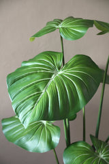 Kunstpflanze grün XL, Deko-Kunstpflanze Philodendron grün, Höhe 178 cm