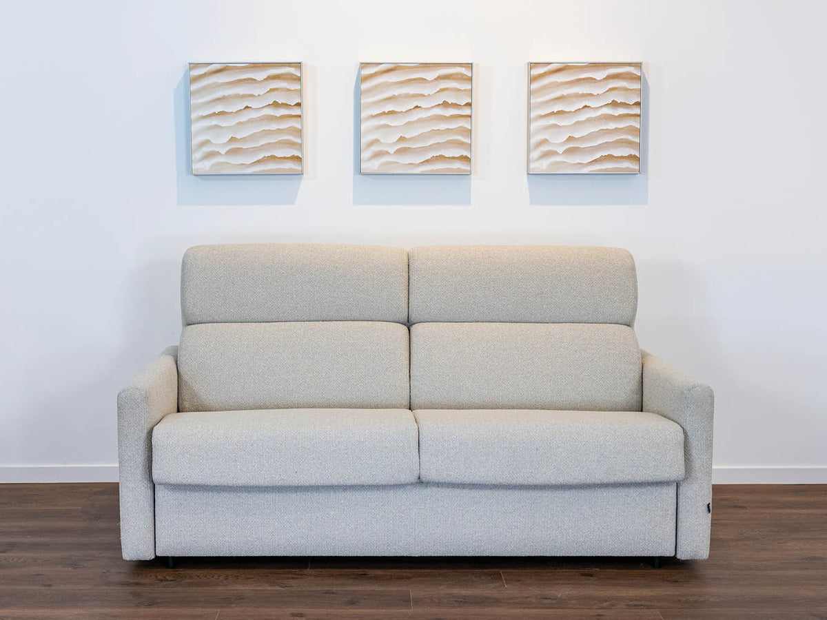 Schlafsofa Sand, Sofa-Bed Farbe Sand, Maße: 140x200 cm
