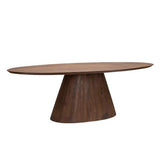 Esstisch braun oval, Tisch oval braun, Länge 220 cm