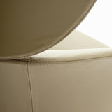 Sessel weiß Leder, Lounge-Sessel weiß drehbar