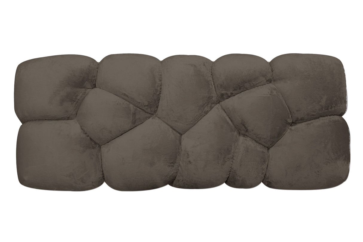 Sitzbank taupe, Bank taupe, Länge 160 cm