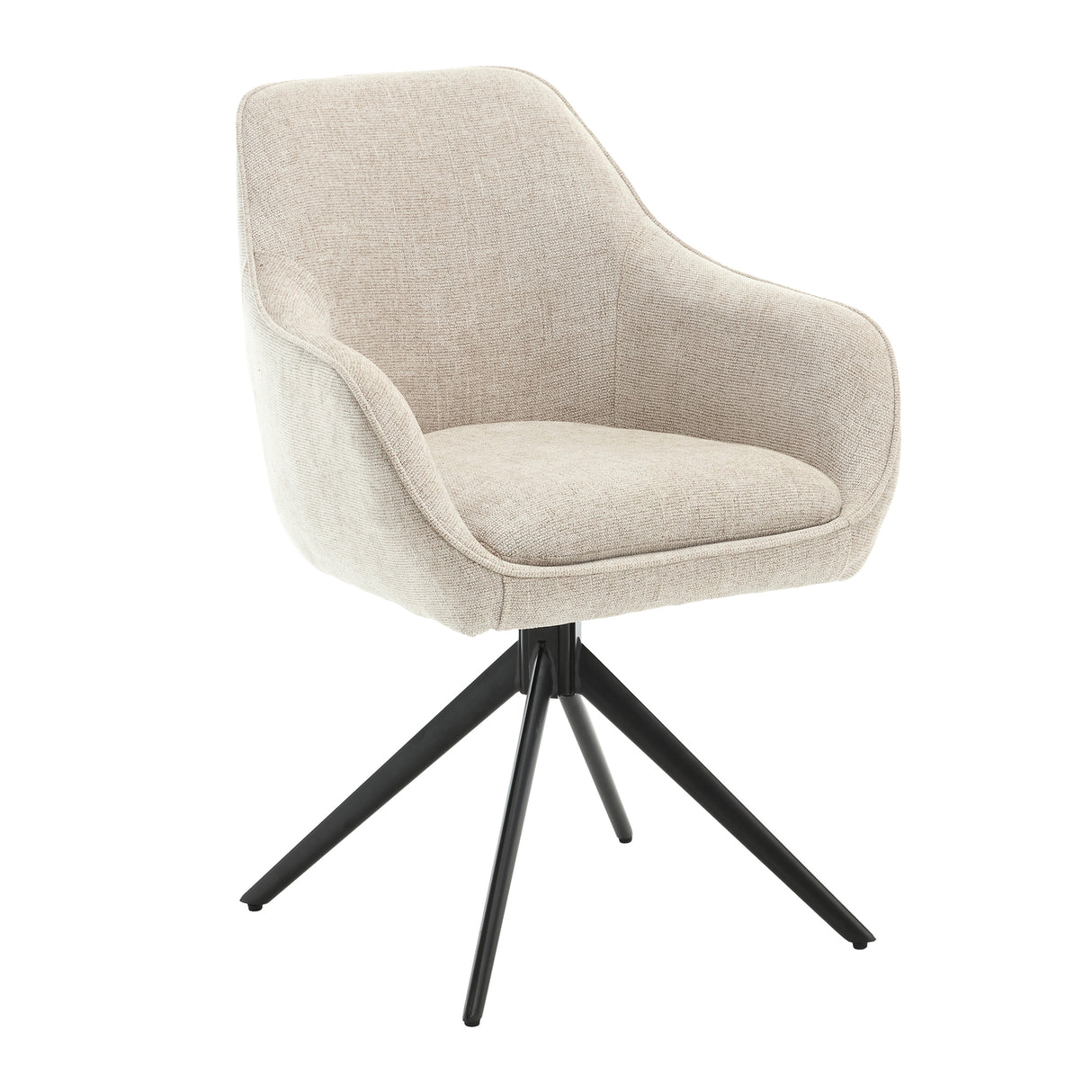 Stuhl beige drehbar, Esszimmerstuhl drehbar beige