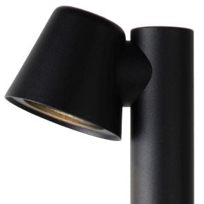 LED Stehleuchte schwarz, LED Außenleuchte schwarz, LED Außenstehlampe schwarz, Outdoor-Leuchte schwarz