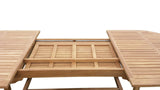 Gartentisch ausziehbar Massivholz Teak,&nbsp; Länge 180-240 cm
