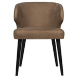Stuhl taupe Leder, Esszimmerstuhl taupe Leder