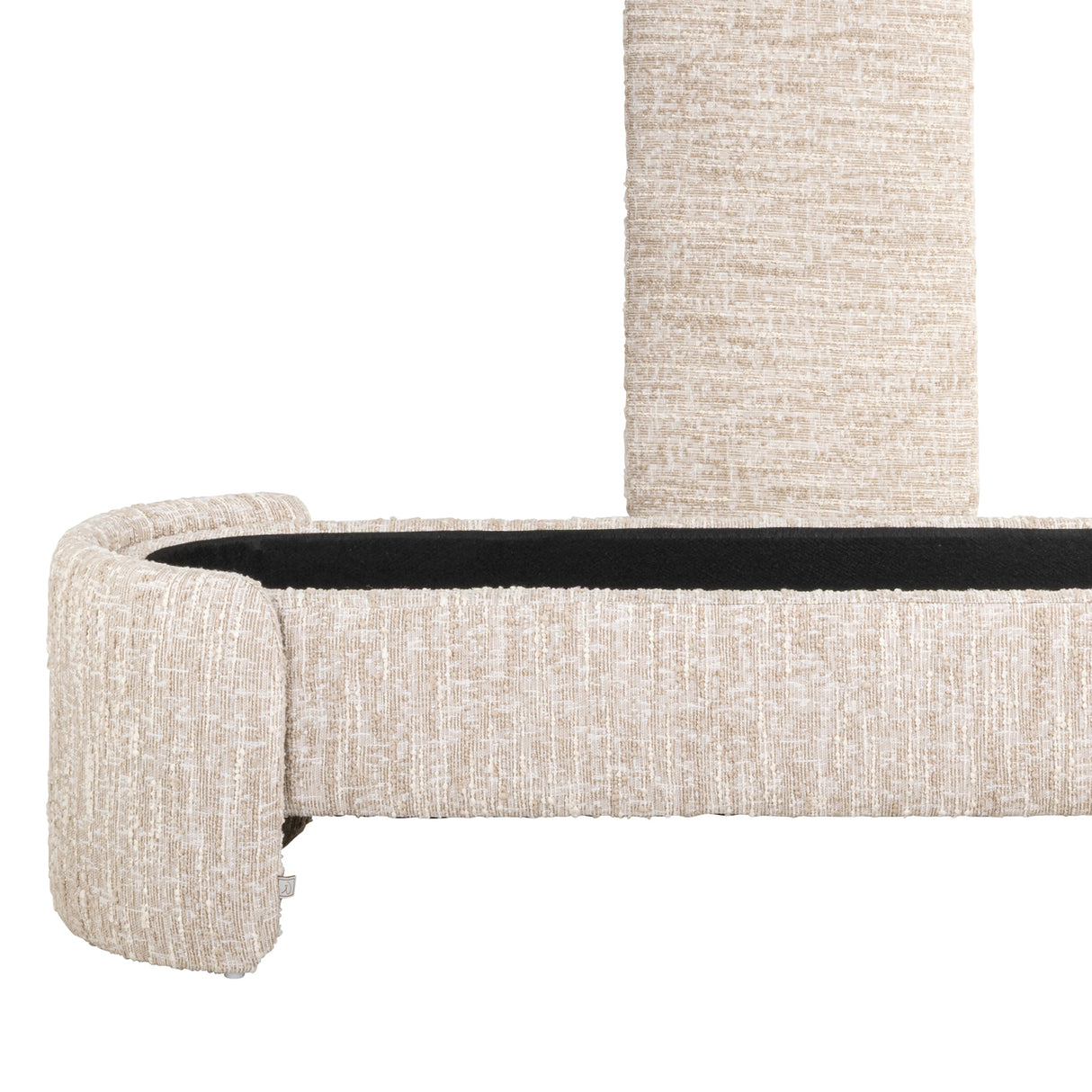 Sitzbank beige, Schlafzimmerbank beige, Breite 150 cm