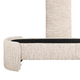 Sitzbank beige, Schlafzimmerbank beige, Breite 150 cm
