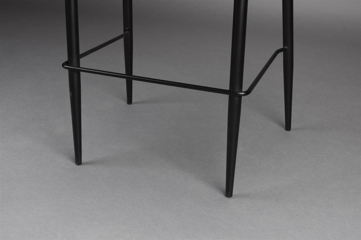 Barstuhl grün, Barstuhl gepolstert, Sitzhöhe: 73 cm