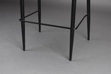 Barstuhl grün, Barstuhl gepolstert, Sitzhöhe: 73 cm