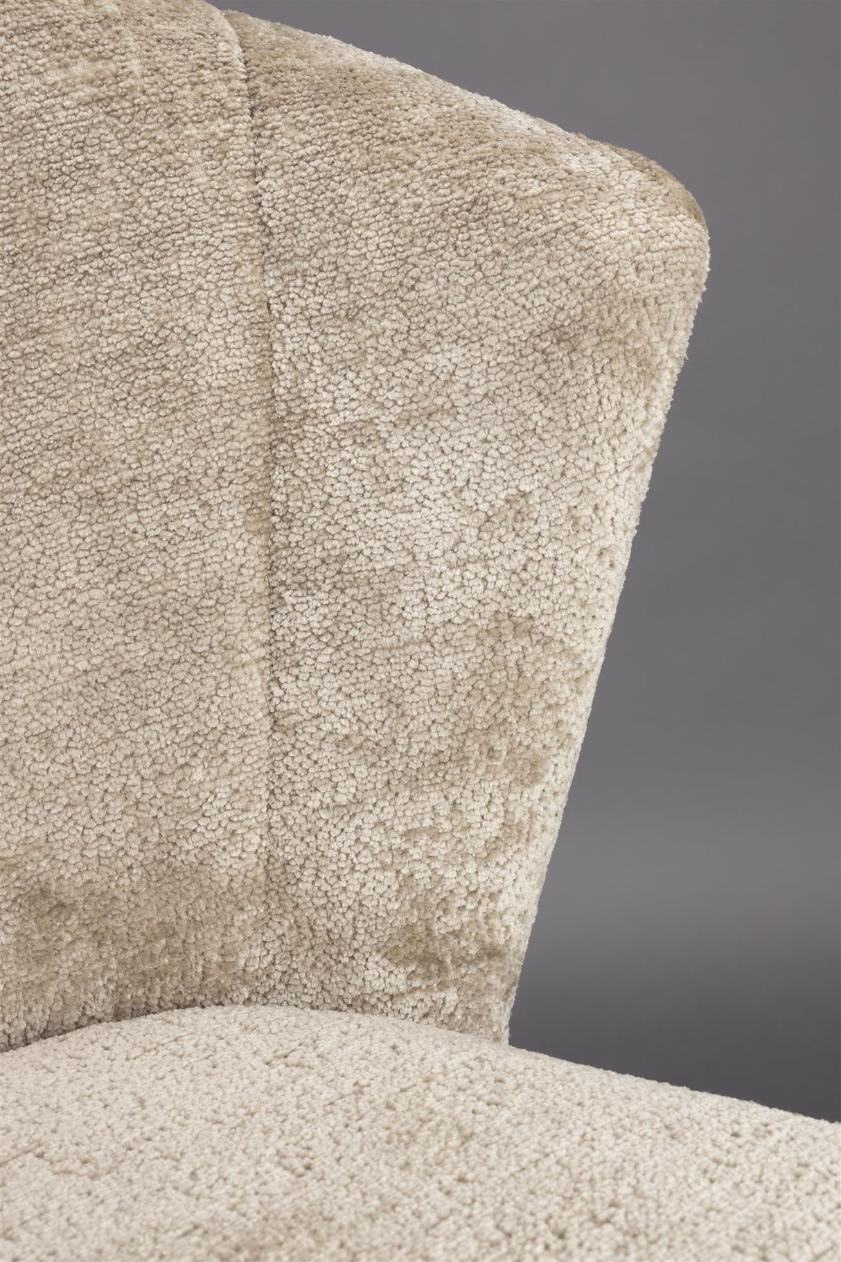 Barstuhl beige, Barstuhl gepolstert beige, Sitzhöhe 73 cm