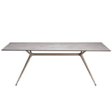 Bürotisch taupe-grau, Tisch taupe-grau, Esstisch rechteckig taupe-grau, Länge 160 cm