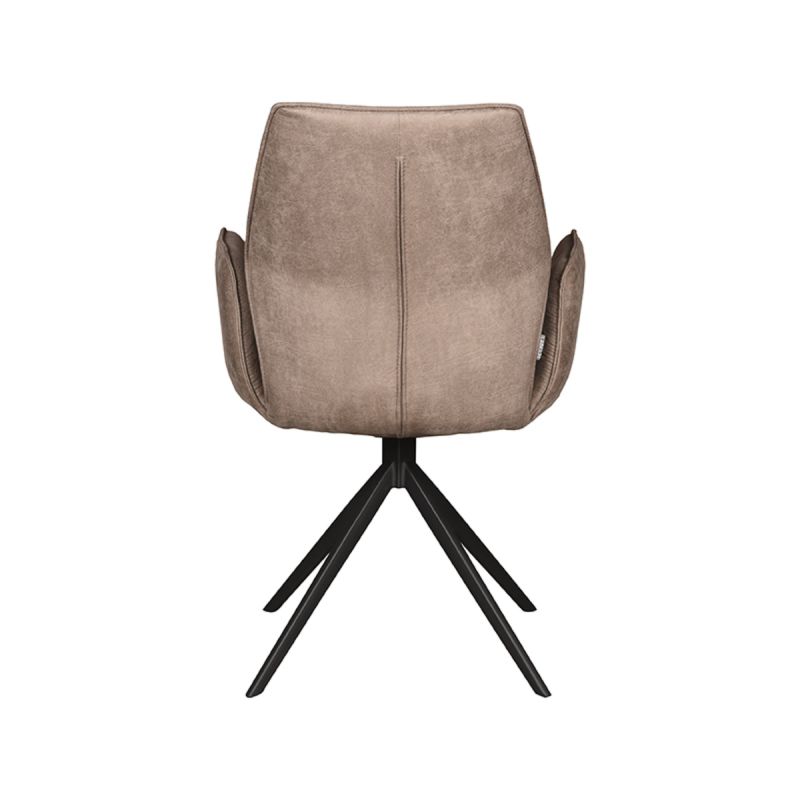 Stuhl taupe drehbar, drehbarer Esszimmerstuhl taupe