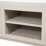 Fernsehschrank taupe&nbsp;Eiche furniert, TV Schrank taupe&nbsp; Eiche furniert, Lowboard taupe&nbsp; Eiche furniert, Breite 200 cm