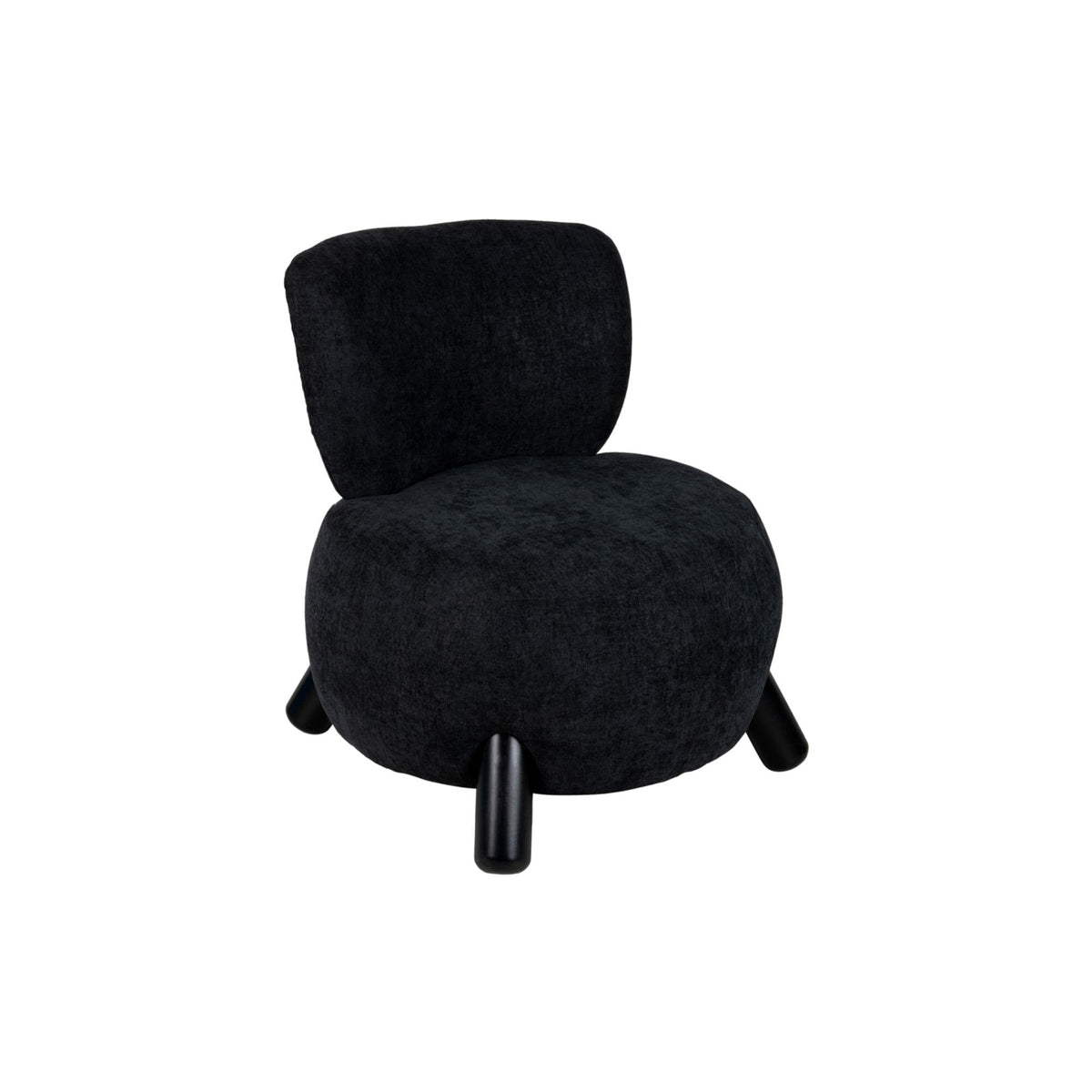 Sessel schwarz, schwarzer Design-Sessel – Richhome