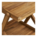 Garten-Servierwagen Holz, Gartentrolley Holz