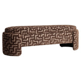 Sitzbank braun, Schlafzimmerbank braun, Breite 150 cm