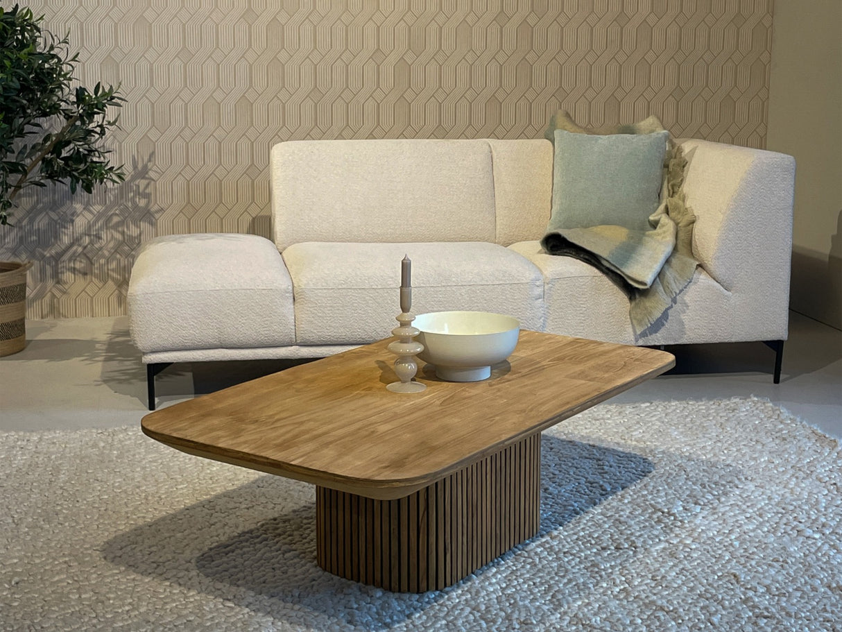 Couchtisch Massivholz, Couchtisch Naturholz, Länge 120 cm