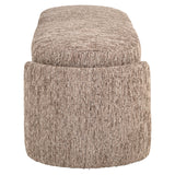 Sitzbank taupe-braun, Schlafzimmerbank taupe, Breite 150 cm