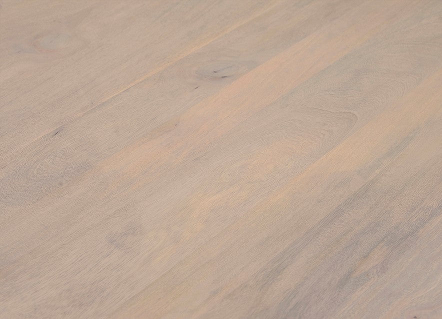 Tisch weiß gekälkt Metall Gestell, Esstisch Industriedesign, Länge 230 cm
