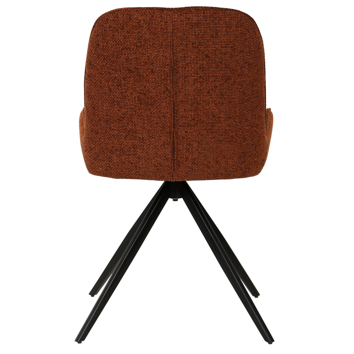 Stuhl Terrakotta, Stuhl mit Armlehne Rost-Farbe