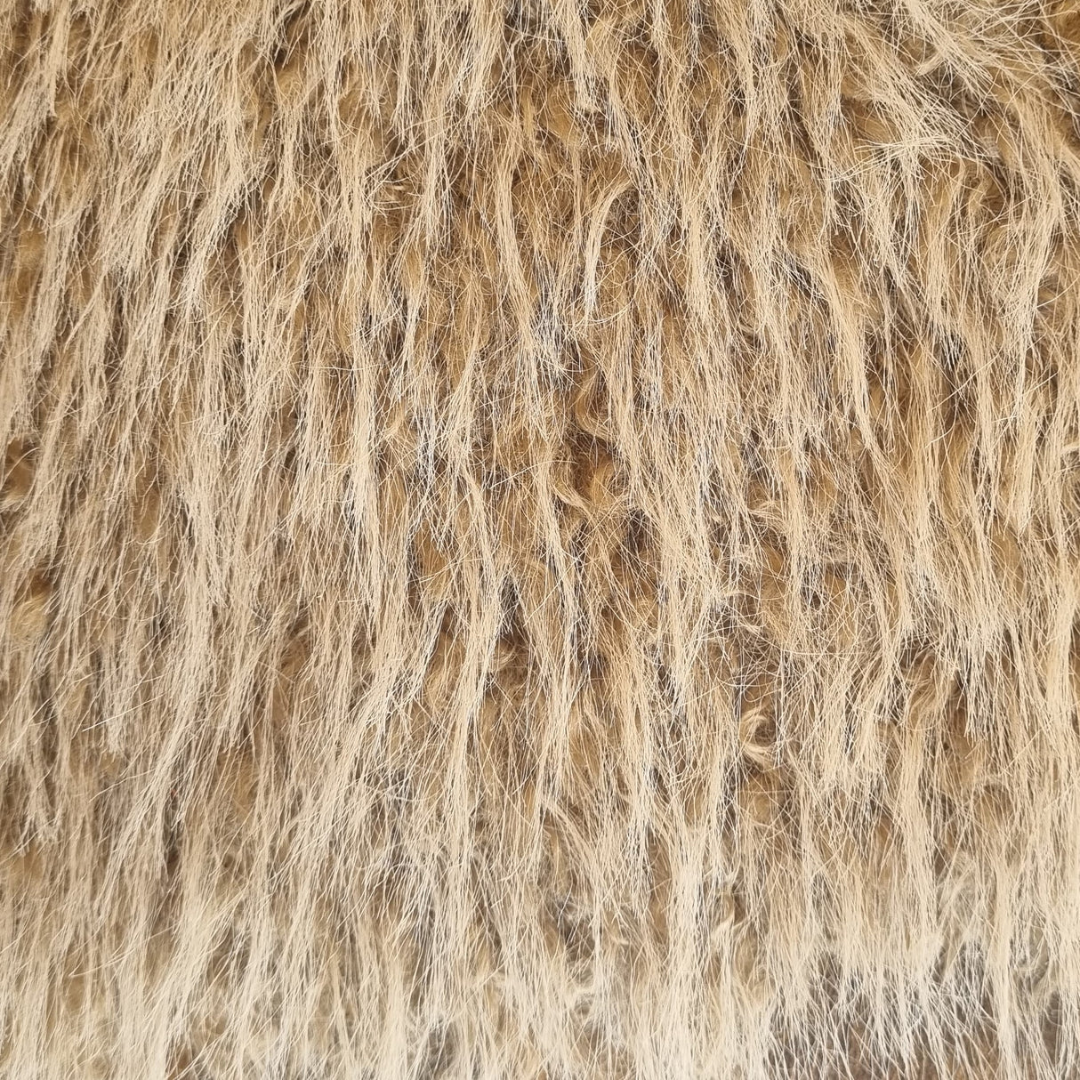 Barstuhl Fell-Optik, Barstuhl beige Fell