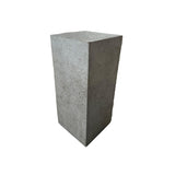 Dekosäule Betonoptik, Säule grau-weiß, Höhe 80 cm