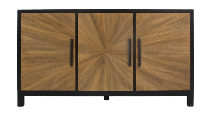 Sideboard braun, Anrichte modern Eiche furniert, Breite 160 cm