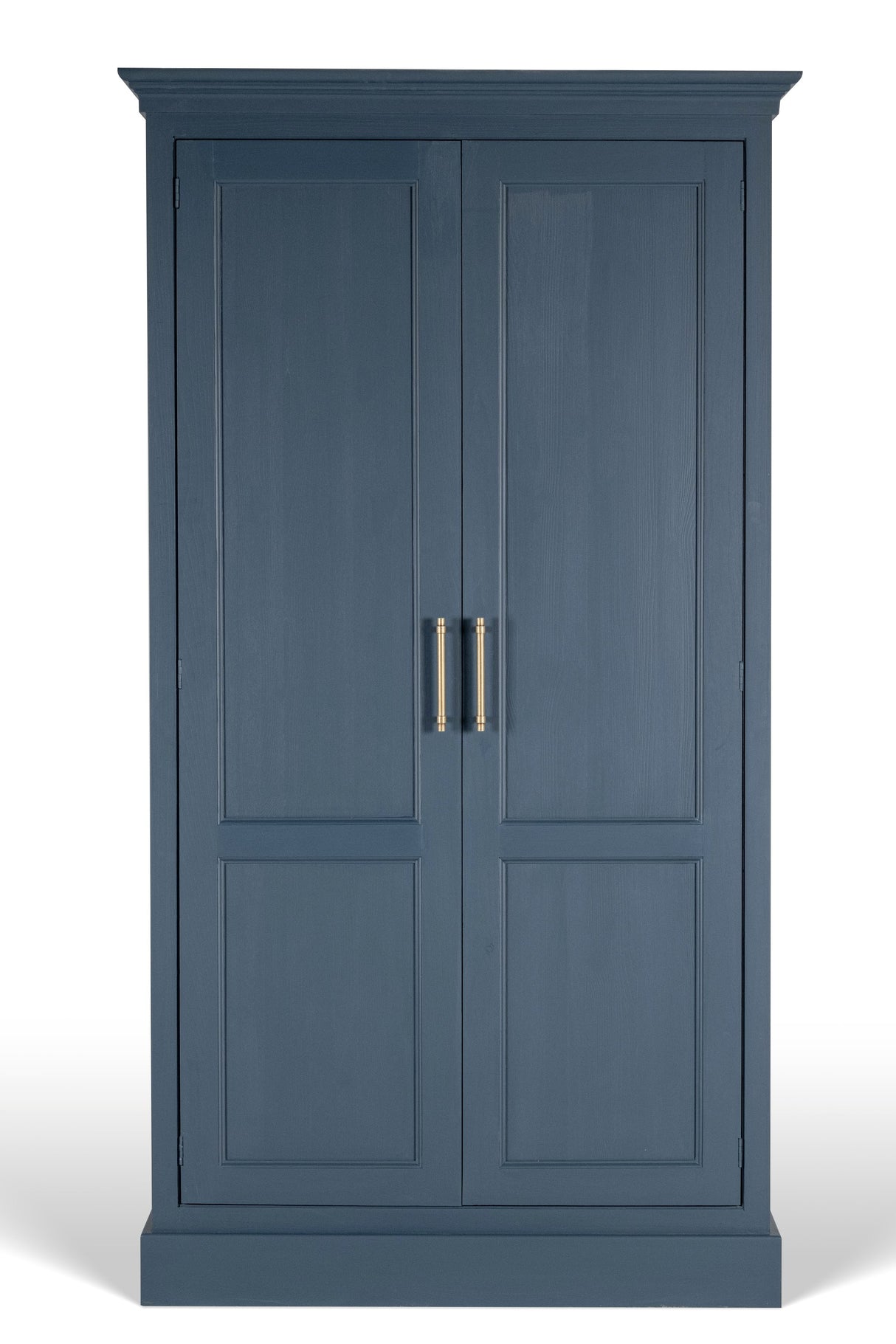 Schrank anthrazit aus Massivholz, Allzweckschrank anthrazit. Breite 120 cm