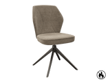 Swivel chair taupe, upholstered chair taupe