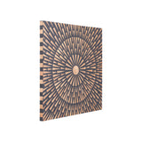 Wandpanel braun-schwarz, Wandbild Natur-braun schwarz, Breite 60 cm