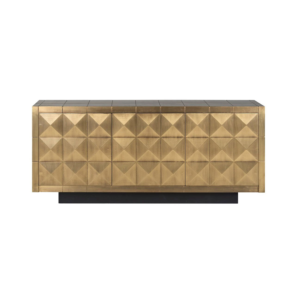 Sideboard Gold, Anrichte Gold antik, Breite 180 cm