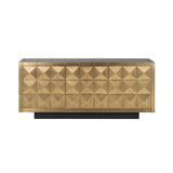Sideboard Gold, Anrichte Gold antik, Breite 180 cm