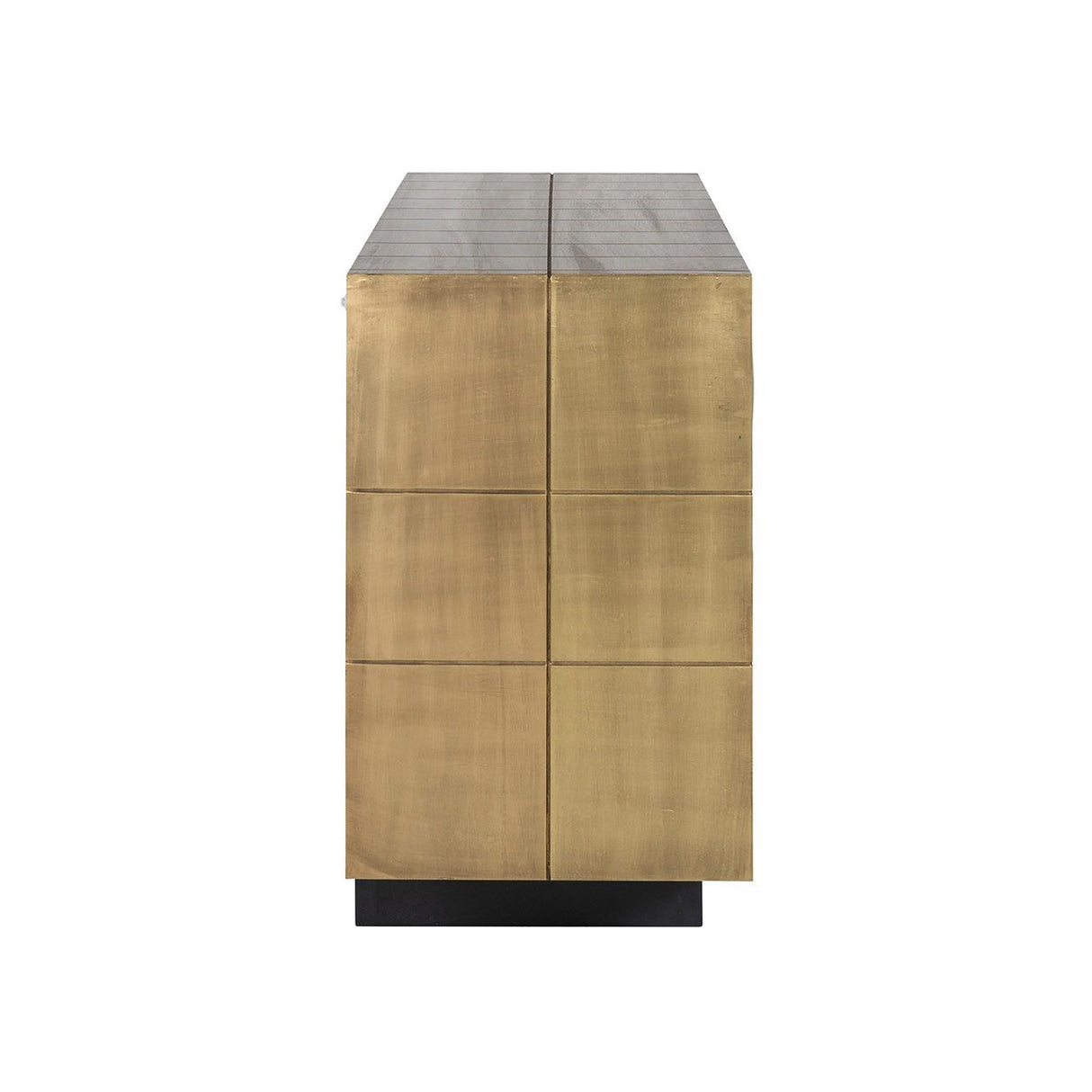 Sideboard Gold, Anrichte Gold antik, Breite 180 cm