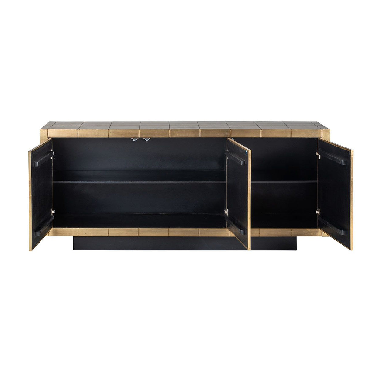 Sideboard Gold, Anrichte Gold antik, Breite 180 cm