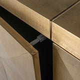 Sideboard Gold, Anrichte Gold antik, Breite 180 cm