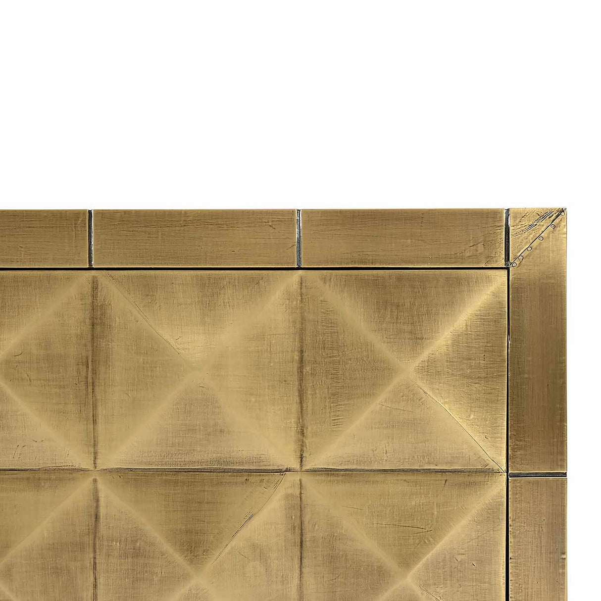 TV Schrank Gold, Fernsehschrank Gold antik, Breite 220 cm