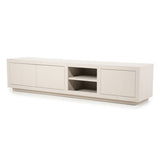 Fernsehschrank taupe&nbsp;Eiche furniert, TV Schrank taupe&nbsp; Eiche furniert, Lowboard taupe&nbsp; Eiche furniert, Breite 200 cm