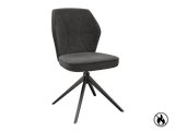 Chair anthracite, Chair upholstered anthracite
