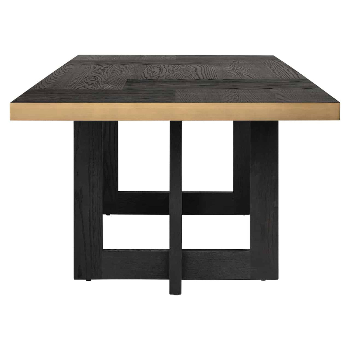 Esstisch dunkel braun , Tisch schwarz-braun, Esstisch braun, Breite 32 – Richhome