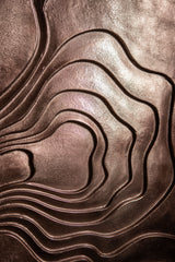 Wandpanel Bronze, Wandbild 2er Set, Maße 100x90 cm