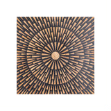 Wandpanel braun-schwarz, Wandbild Natur-braun schwarz, Breite 60 cm