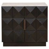 Sideboard braun, Anrichte braun Eiche furniert, Breite 85 cm