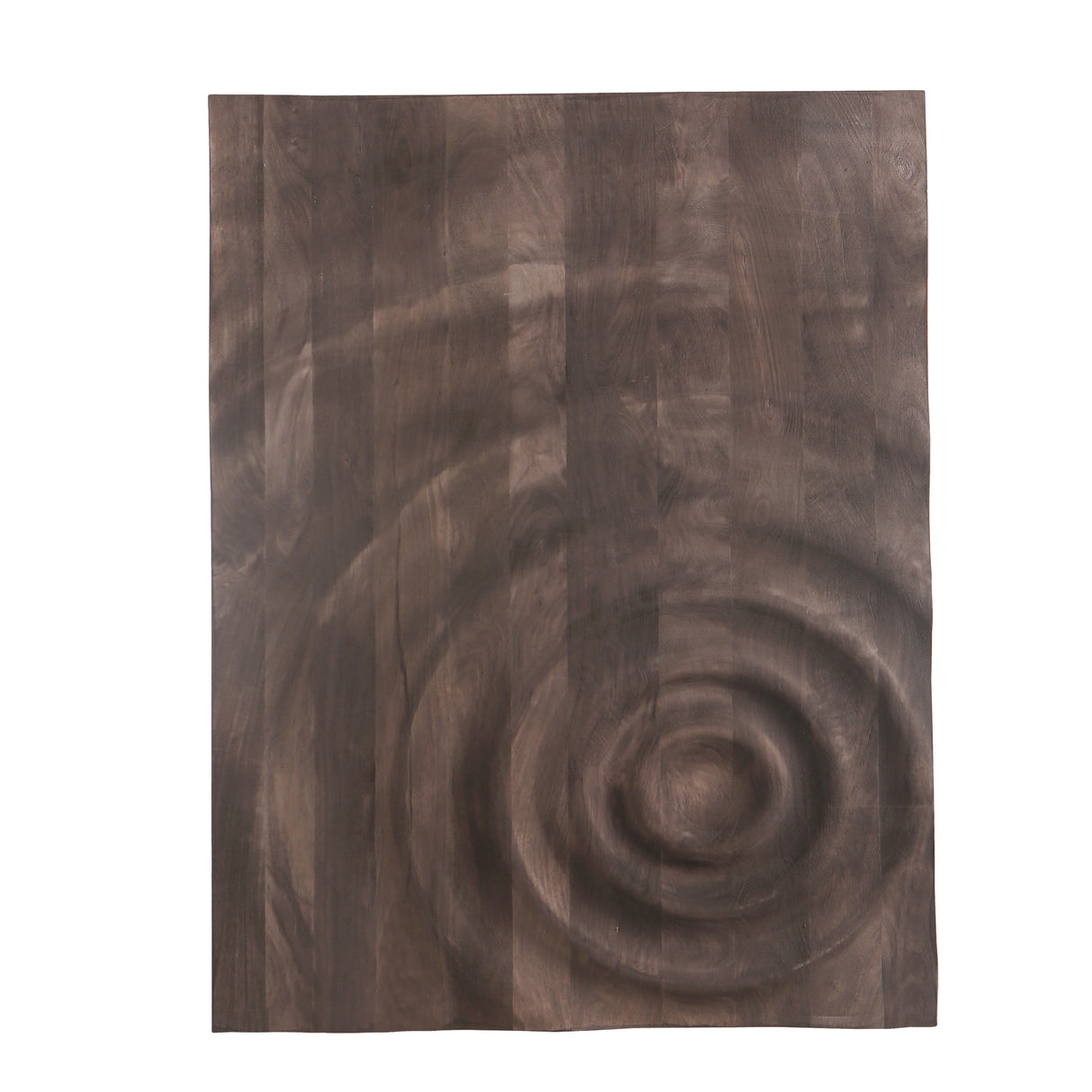 Wandpanel braun Holz, Wandbild Farbe braun, Maße 100x130 cm