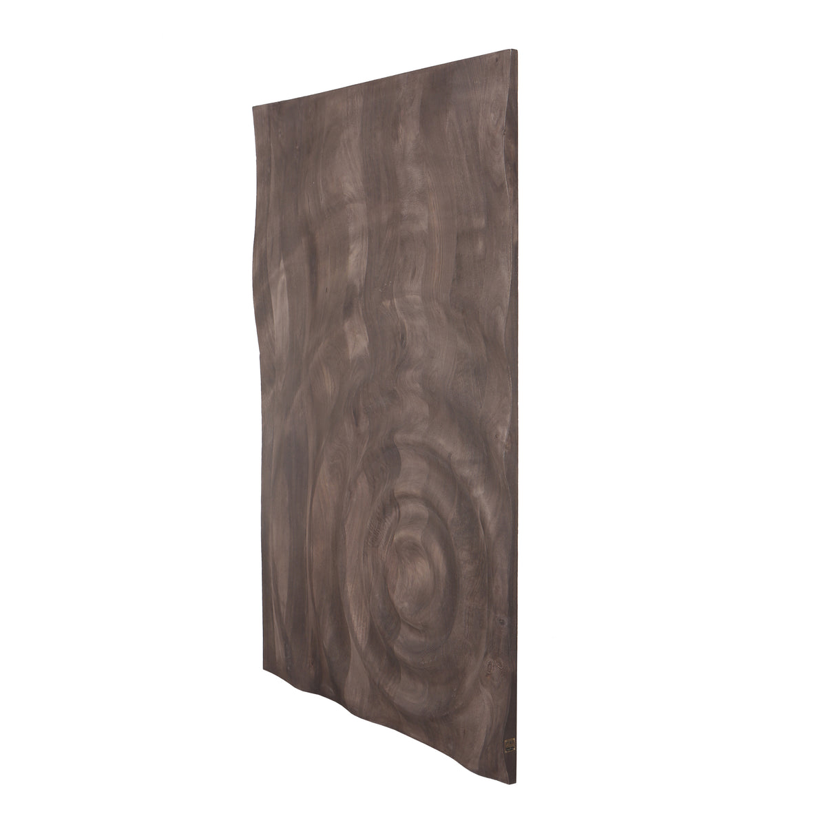 Wandpanel braun Holz, Wandbild Farbe braun, Maße 100x130 cm