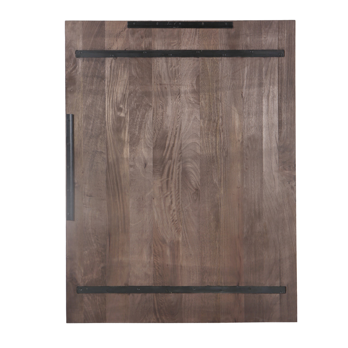 Wandpanel braun Holz, Wandbild Farbe braun, Maße 100x130 cm