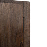 Sideboard braun Spiegelglas, Anrichte braun Spiegel, Breite 80 cm