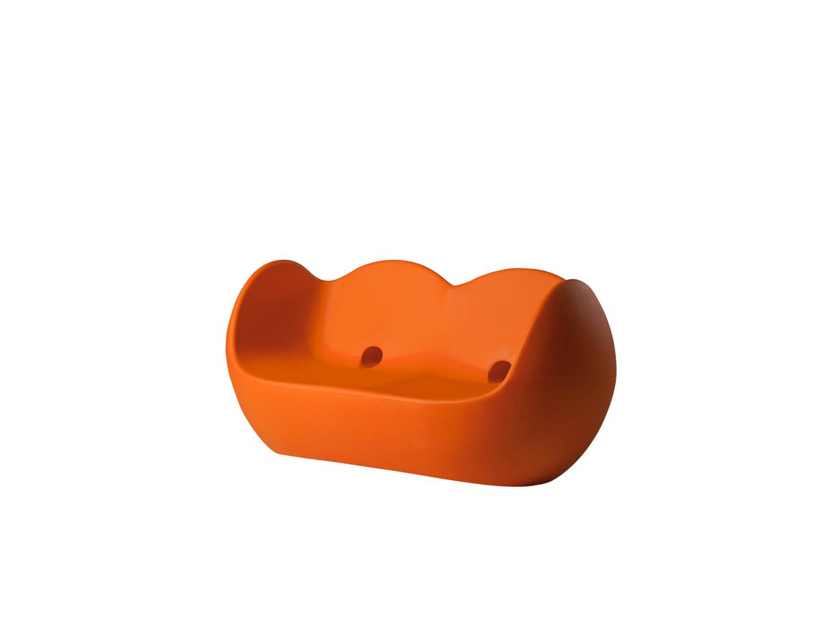 Gartensofa orange, Gartenbank orange, Outdoor Sofa orange