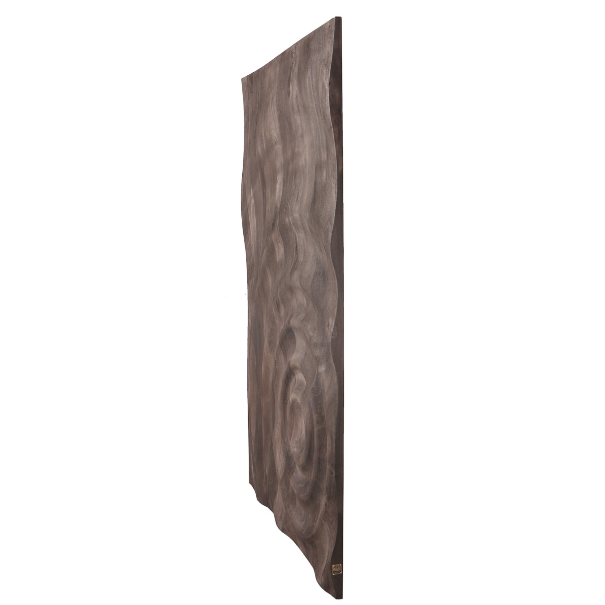 Wandpanel braun Holz, Wandbild Farbe braun, Maße 100x130 cm