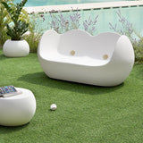 Gartensofa grau, Gartenbank grau, Outdoor Sofa grau